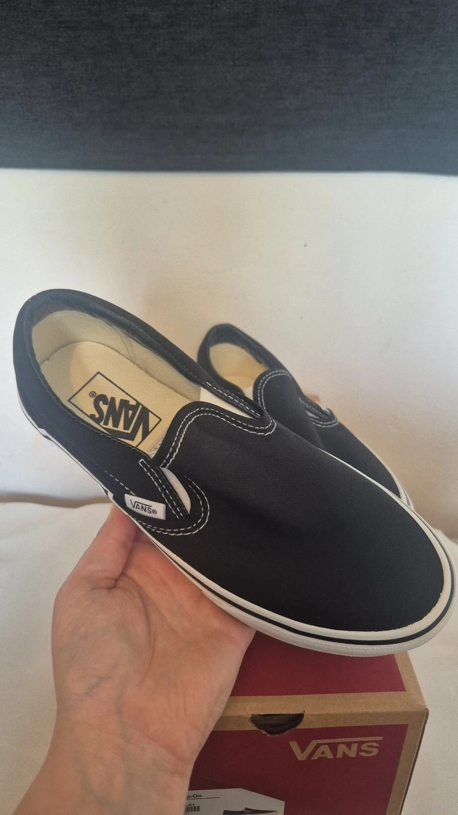 Vans slip on